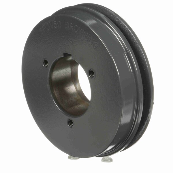 1 Groove Cast Iron Bushed Bore Multiple Sheave, 1P3V50